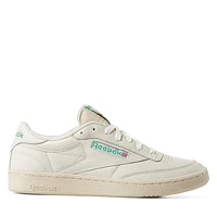 Reebok Men's Club C Archive Sneakers Chalk White, Leather