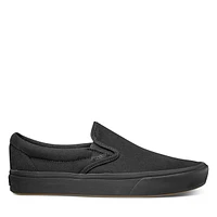 Vans ComfyCush Classic Slip-Ons All Black, Womens / Mens Canvas