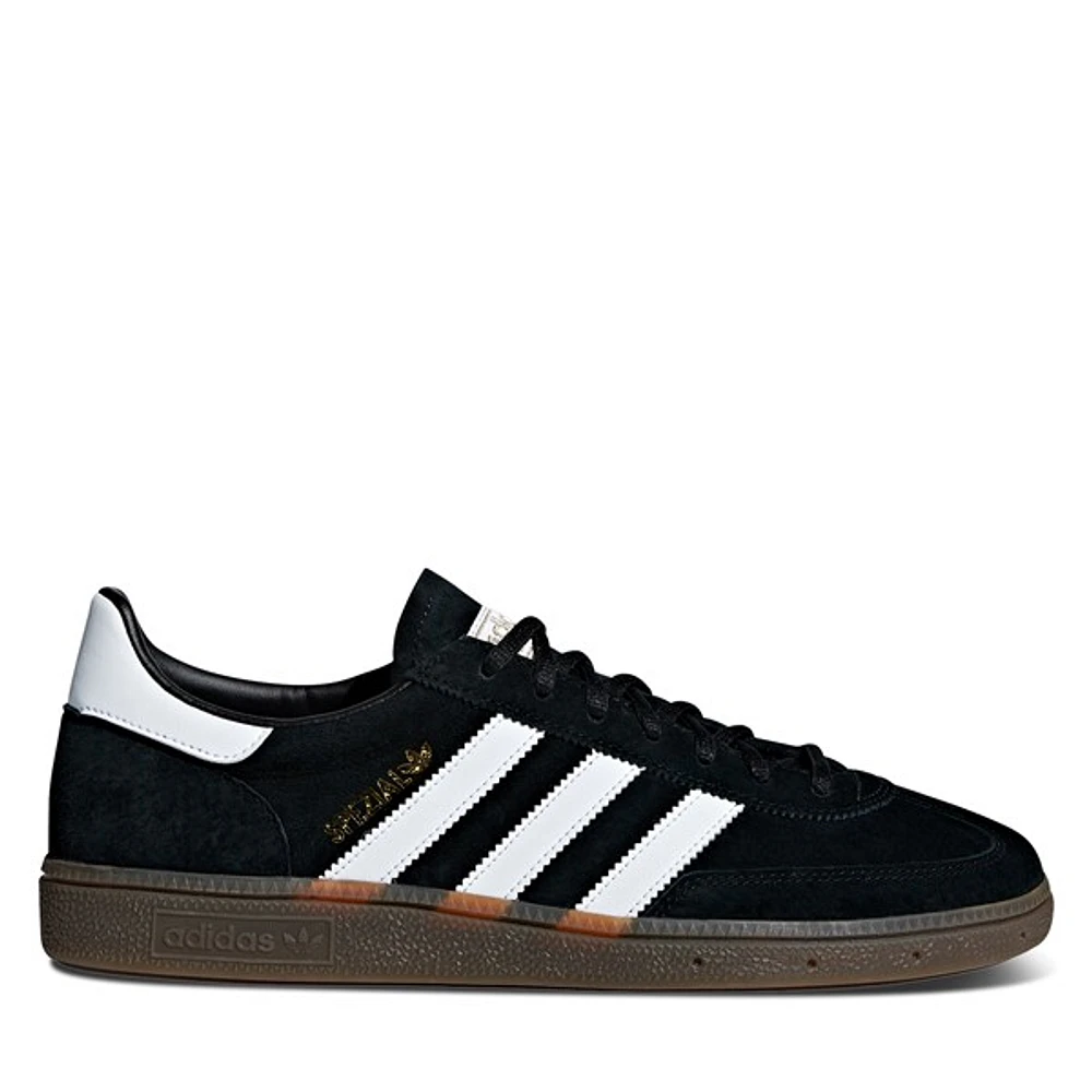 adidas Handball Spezial Sneakers Black White, Womens / Mens Suede
