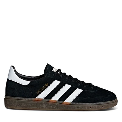 adidas Handball Spezial Sneakers Black White, Womens / Mens Suede
