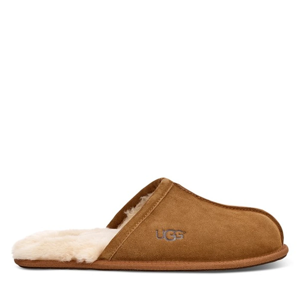 UGG Men's Scuff Suede Slippers Cognac,
