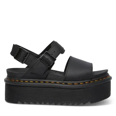 Sandales Voss Quad noires pour femmes, taille - Dr. Martens | Little Burgundy Shoes
