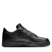 Nike Men's Air Force 1 '07 Sneakers Black, Leather