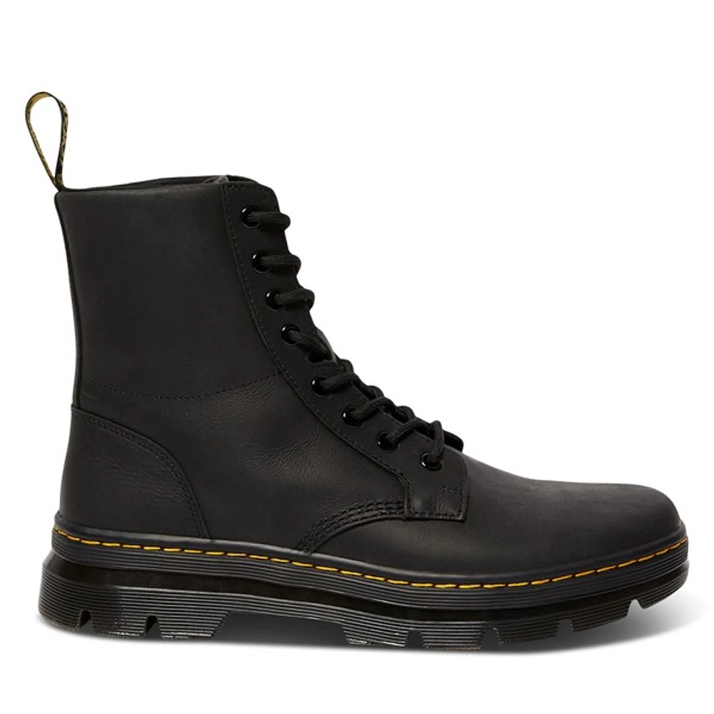 Dr. Martens Men's Leather Combs Boots Black,