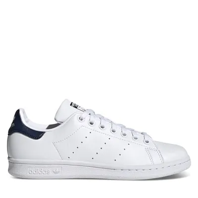 adidas Women's Stan Smith Primegreen Sneakers White Navy, Leather