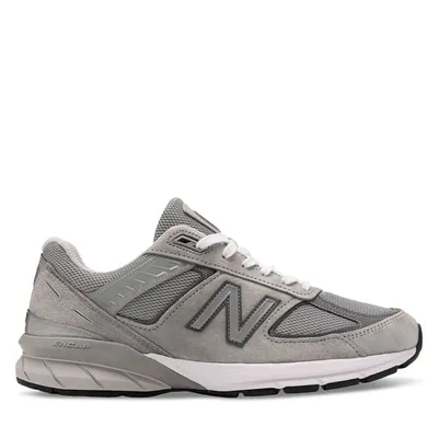 New Balance Men's Made USA 990v5 Sneakers Gray, Suede