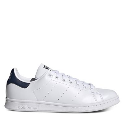 Men's Stan Smith Primegreen Sneakers White/Navy Blue