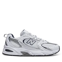 New Balance 530 Sneakers White/Gray/Navy Misc, Womens / Mens Leather