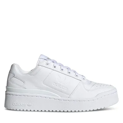 adidas Women's Bold Forum Platform Sneakers White, Leather