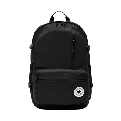 Converse Straight Edge Backpack in Black, Polyester