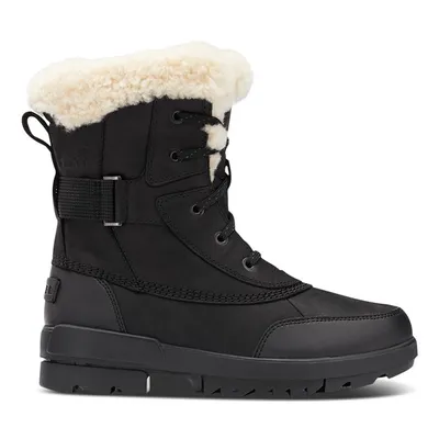 Sorel Women's Tivoli IV Parc Winter Waterproof Boots Black, Leather