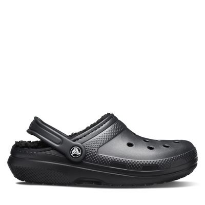 Classic Lined Clog Sandals Black