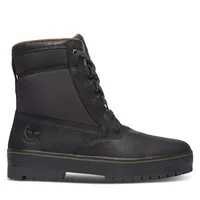 Timberland Men's Spruce Mountain Waterproof Warm Lined Boots Black, Leather