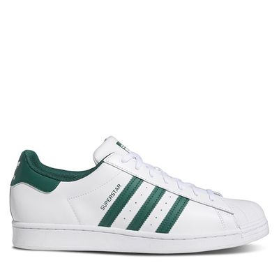 Men's Superstar Sneakers White/Green