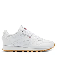Reebok Women's Classic Leather Sneakers White/Gray,