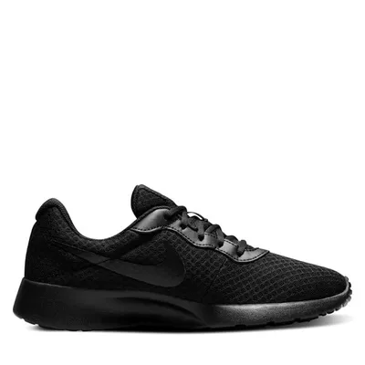 Nike Women's Tanjun Sneakers Black, Polyester