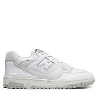 New Balance BB550 Sneakers White/Silver White Misc, Womens / Mens Leather