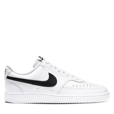 Men's Court Vision Low Sneakers White/Black