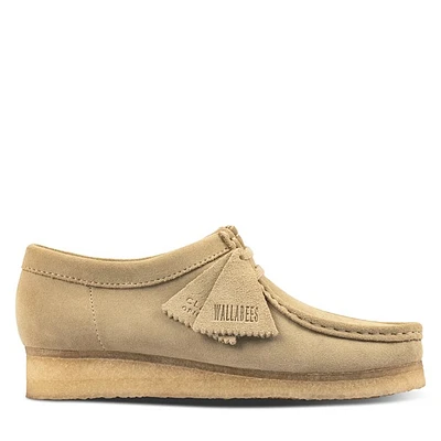 Clarks Originals Women's Wallabee Moccasin Shoes Naturel, Leather