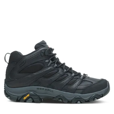 Bottes de randonnée imperméables Moab 3 Thermo Mid noires pour hommes, taille - Merrell | Little Burgundy Shoes