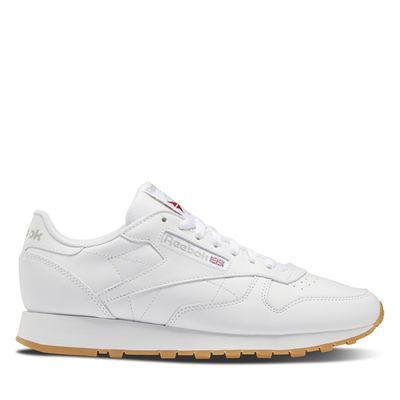 Men's Classic Leather Shoes White