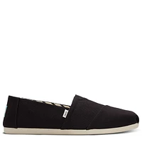 Toms Women's Alpargata Slip-ons Black White, Rubber