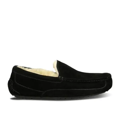 Pantoufles Ascot noires pour hommes, taille - UGG | Little Burgundy Shoes