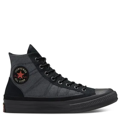 Converse Men's Chuck 70 GORE-TEX Sneaker Waterproof Boots Black Misc, Canvas