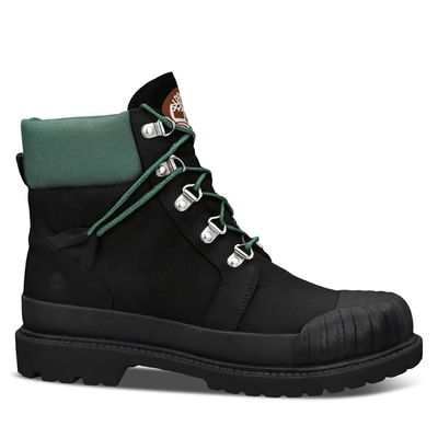 Women's Heritage 6-Inch Waterproof Lace-Up Boots Black/Green