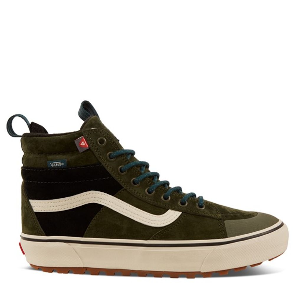 Sk8-Hi Boots Green/Black Vans Shopping Men\'s Halifax Sneaker Centre | MTE-2