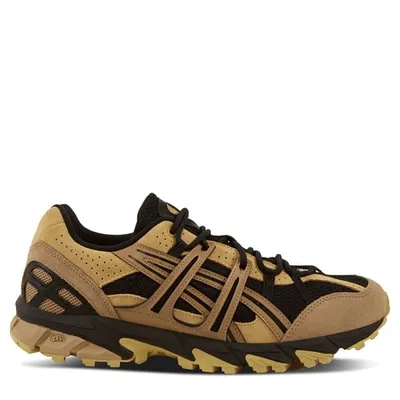 ASICS Men's GEL-SONOMA 15-50 Sneakers in Black/Gold, Size 8, Rubber