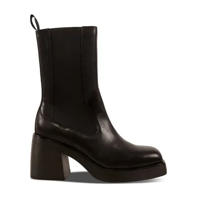 Bottes chelsea à talon Brooke noires pour femmes, taille - Vagabond Shoemakers | Little Burgundy Shoes