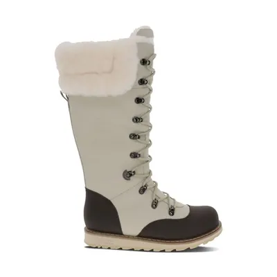 Royal Canadian Women's Dalhousie Tall Winter Boots Fog White Misc, Leather