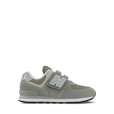 New Balance Little Kids' 574 Sneakers Gray, Largeittle Kid Suede