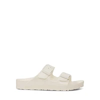 Birkenstock Little Kids' Arizona EVA Sandals White, Largeittle Kid / EU