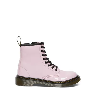 Dr. Martens Little Kids' 1460 Patent Leather Boots Rose, Largeittle Kid