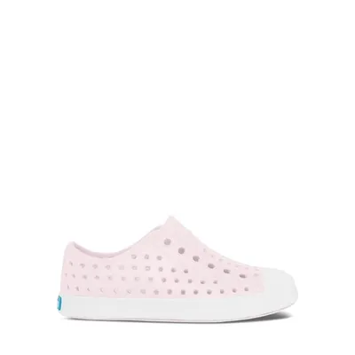 Native Little Kids' Jefferson Slip-On Shoes Pink/White Rose, Largeittle Kid Rubber