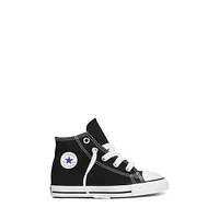 Baskets Chuck Taylor All Star Hi Noir et blanc pour tout-petits en Blanc, taille Toddler - Converse | Little Burgundy Shoes