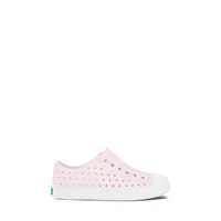 Native Toddler's Jefferson Slip-On Shoes Pink/White Rose, Toddler Rubber