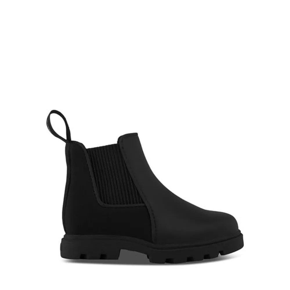 Native Little Kids' Kensington Treklite Chelsea Waterproof Boots Black, Largeittle Kid Polyester