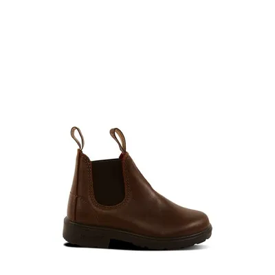 Blundstone Little Kids' 1468 Chelsea Waterproof Boots Antique Brun Moyen, Largeittle Kid Leather
