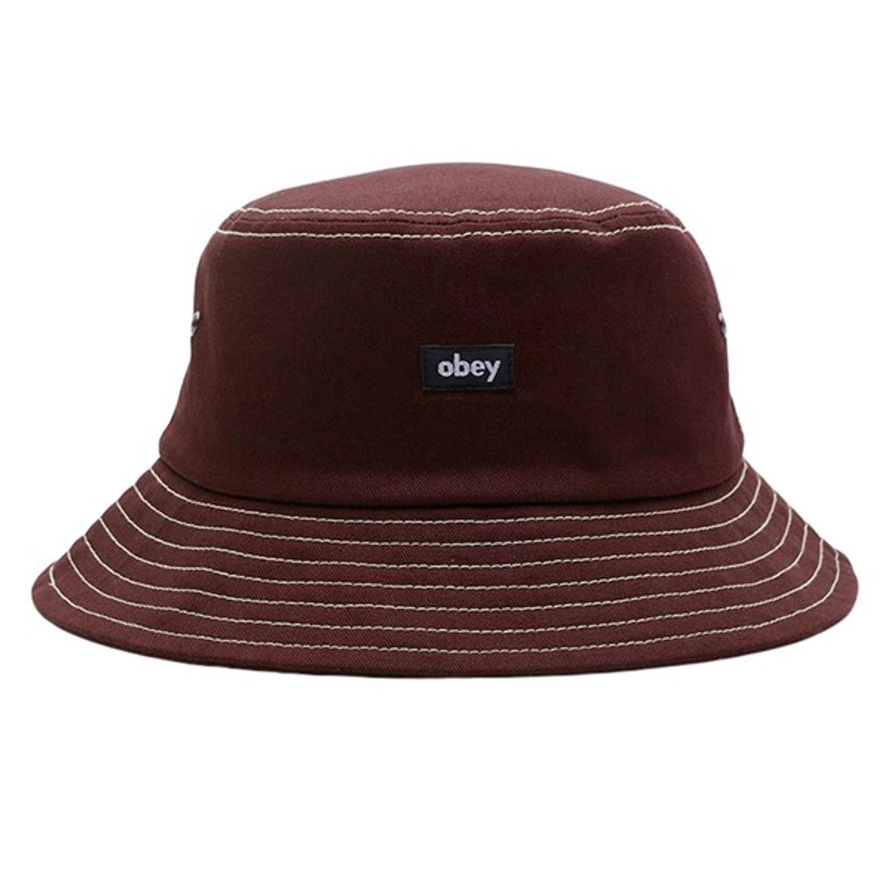 Mac Bucket Hat in Burgundy