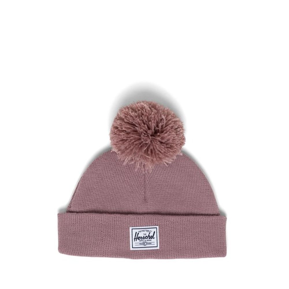 Kids' Beanie Pom in Ash Rose