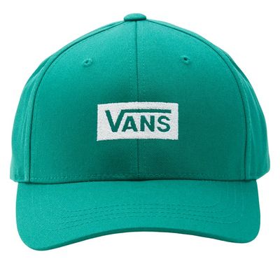 Curved Bill Jockey Hat in Teal