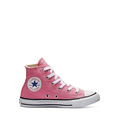 Baskets Chuck Taylor All Star Hi roses pour jeunes enfants en Rose Divers, taille Little Kid - Converse | Burgundy Shoes