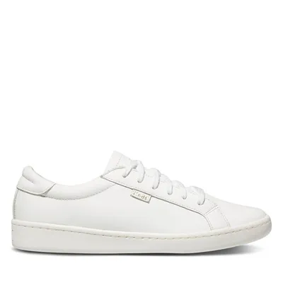 Keds Women's Ace Leather Sneakers White,