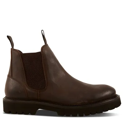 Bottes chelsea Harry brunes pour hommes, taille - Floyd | Little Burgundy Shoes