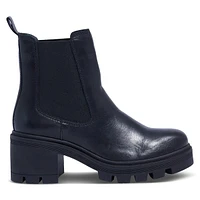 Floyd Women's Alfie Chelsea Boots Black, Leather