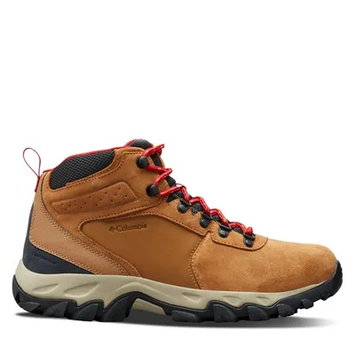 Bottes de randonnée Newton Ridge II Plus en suède imperméable brunes et rouges pour hommes Brun Divers, taille - Columbia | Little Burgundy Shoes