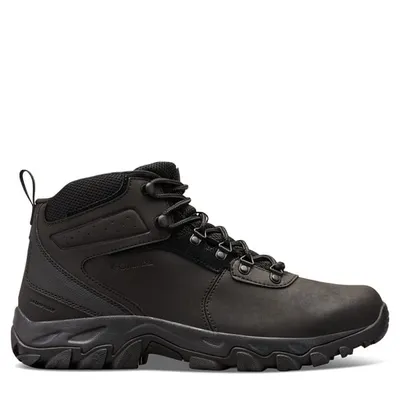 Columbia Men's Newton Ridge Plus Suede Waterproof Hiking Boots Black,